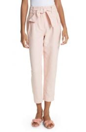 Joie Jun Cotton   Linen Ankle Pants at Nordstrom